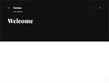 Tablet Screenshot of moscownectar.com